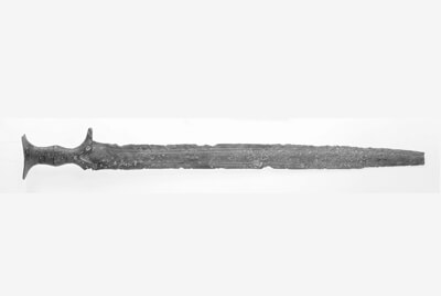 Topstuk: zwaard bronstijd